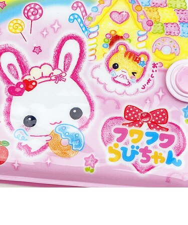 フワフワらびちゃん スイーツ PVCお財布 平成レトロ｜パーフェクト 