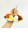 ニコぬい オムライスとカレーライス ぬいぐるみマスコットキーホルダー