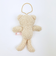 クマアンドベアープロデュース チェコチェコベア ぬいぐるみ (クリーム) テディベア ストラップ