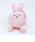 クマアンドベアープロデュース まんまるラビット ぬいぐるみ (ピンク) 兎 ストラップ