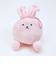 クマアンドベアープロデュース まんまるラビット ぬいぐるみ (ピンク) 兎 ストラップ