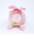 クマアンドベアープロデュース まんまるラビット ぬいぐるみ (ピンク) 兎 ストラップ