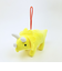 ふわダイナソーコレクション 本格派 トリケラトプス ストラップ付 ぬいぐるみ (イエロー) 恐竜