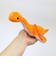 ふわダイナソーコレクション 本格派 プレシオサウルス ストラップ付 ぬいぐるみ (オレンジ) 恐竜