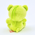 クマアンドベアープロデュース 推しハグベア ぬいぐるみ (グリーン) テディベア ストラップ 缶バッジ