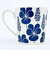 ミッフィー miffy フラワーパターン たっぷりマグカップ ブルー コップ 日本製