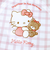 サンリオ ハローキティ 染付カレー皿 チェック 食器 日本製 Sanrio