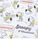 スヌーピー スヌーピー＆ウッドストック ランチョンマット キッチン SNOOPY