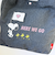 スヌーピー 2WAYショルダートートバッグ グレー ROOTOTE ルートート コラボ SNOOPY