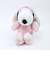 スヌーピー ロップイヤーバニー ぬいぐるみ (ピンク) SNOOPY