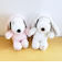 スヌーピー ロップイヤーバニー ぬいぐるみ (ピンク) SNOOPY