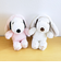 スヌーピー ロップイヤーバニー ぬいぐるみ (ホワイト) SNOOPY
