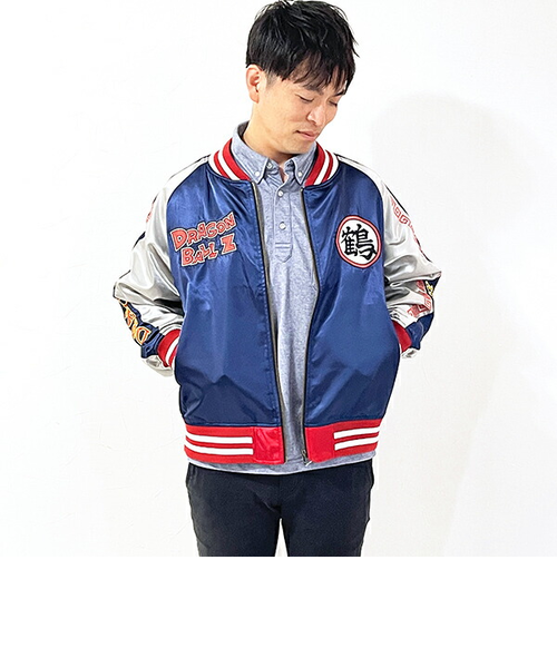 ドラゴンボールZ チャオズ スカジャン(L) ユニセックス ブルゾン