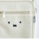 ミッフィー miffy フェイス 縦型ショルダーバッグ アイボリー