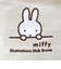 ミッフィー miffy ミニトートバッグ  ナチュラル(ミッフィーフェイス)