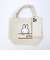 ミッフィー miffy ミニトートバッグ  ナチュラル(ミッフィーフェイス)