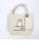 ミッフィー miffy ミニトートバッグ  ナチュラル(ミッフィーフェイス)