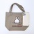 ミッフィー miffy ミニトートバッグ  グレージュ(ミッフィーフェイス)
