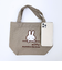 ミッフィー miffy ミニトートバッグ  グレージュ(ミッフィーフェイス)