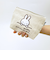 ミッフィー miffy 刺繍帆布ポーチ(M)  ナチュラル(ミッフィーフェイス)