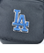 MLB(メジャーリーグ)  ドジャース ミニショルダーバッグ ブラック×ネイビー