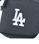 MLB(メジャーリーグ)  ドジャース ミニショルダーバッグ ブラック×ホワイト