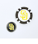 MLB(メジャーリーグ)  パドレス マグネットコイン ゴルフ用品