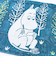 ムーミン タオルまくらカバー のびのびフォレスト MOOMIN