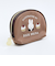 ミッフィー miffy ラウンドティッシュポーチ ブラウン ドルチェシリーズ