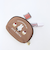 ミッフィー miffy ラウンドティッシュポーチ ブラウン ドルチェシリーズ