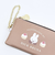 ミッフィー miffy キーパスポーチ ブラウン ドルチェシリーズ キーケース 定期入れ