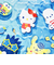 サンリオキャラクターズ サマーフローティング クイックドライバスタオル Sanrio