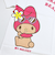 サンリオ 日焼け マイメロディ 半袖Tシャツ(S) アパレル Sanrio