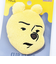 ディズニー クマのプーさん しかめ顔 ぬいぐるみ クリップバッジ バッチ Disney