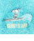スヌーピー トイレマット サーフ ターコイズブルー トイレ用品 SNOOPY