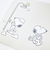 スヌーピー ソフト珪藻土 ハッピーバスタイム グレー バスマット SNOOPY