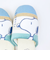 スヌーピー スリッパ くすみパステル ブルー キッチン SNOOPY