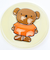 ミッフィー miffy ボリス ぷっくりったいバッジ バッチ