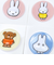ミッフィー miffy おばけ ぷっくりったいバッジ バッチ