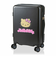 サンリオ 日焼け ハローキティ スーツケース 33L (ブラック) キャリーケース Sanrio