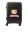 サンリオ 日焼け ハローキティ スーツケース 33L (ブラック) キャリーケース Sanrio