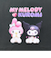 サンリオ マイメロディ＆クロミ トートバッグ ブラック Netflix Sanrio
