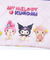 サンリオ マイメロディ＆クロミ キルティングポーチ 日本製 Netflix Sanrio
