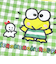 サンリオ けろけろけろっぴ キルティングポーチ 日本製 Sanrio