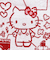 サンリオ ハローキティ プロフィール コンパクトタオル 日本製
