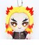 鬼滅の刃 煉獄杏寿郎 Chibiぬいマスコット