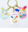 サンリオ ウサハナ 3チャームキーホルダー Sanrio