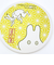 ミッフィー miffy ×鳥獣戯画 吸水コースター丸型 キッチン