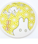 ミッフィー miffy ×鳥獣戯画 吸水コースター丸型 キッチン