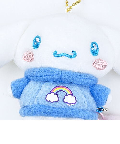 サンリオ シナモロール ボールマスコットキーホルダー 胸キュン